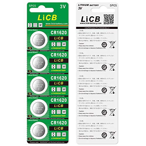 LiCB CR1620 3V Lithium Battery CR 1620 (10-Pack) | Pricepulse